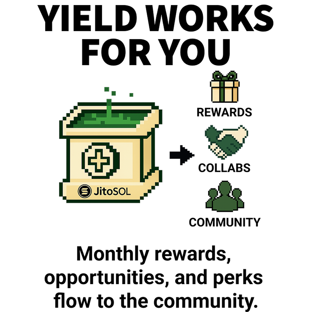 YIELD WORKS FOR YOU - Monthly rewards